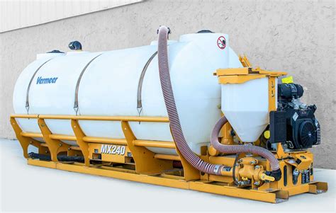 HDD Mud System Size|1000 gallon mud mixing system.